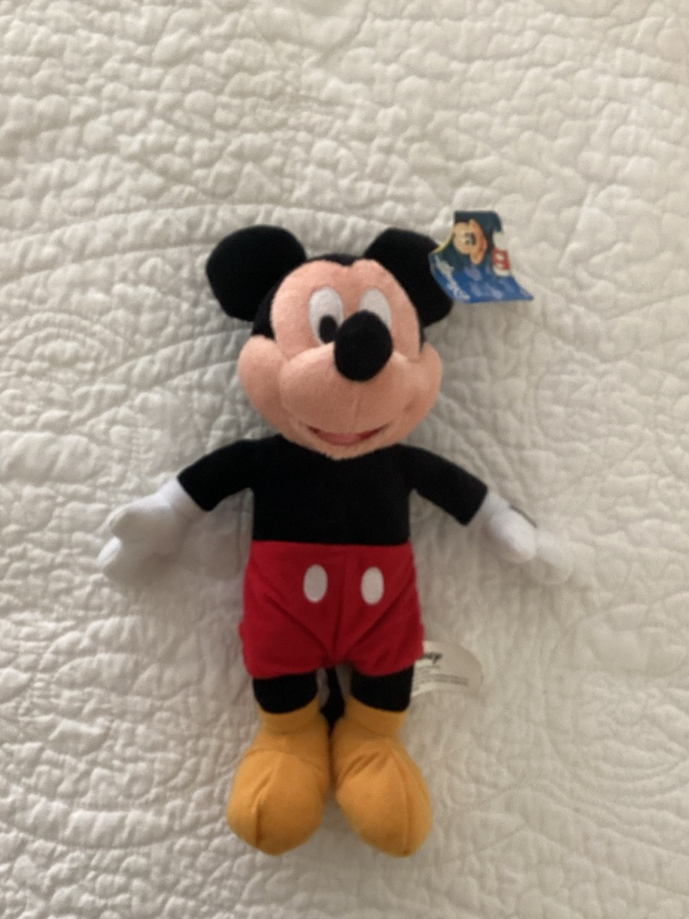 Mickey Mouse Plush Toy - Red, Black & Yellow